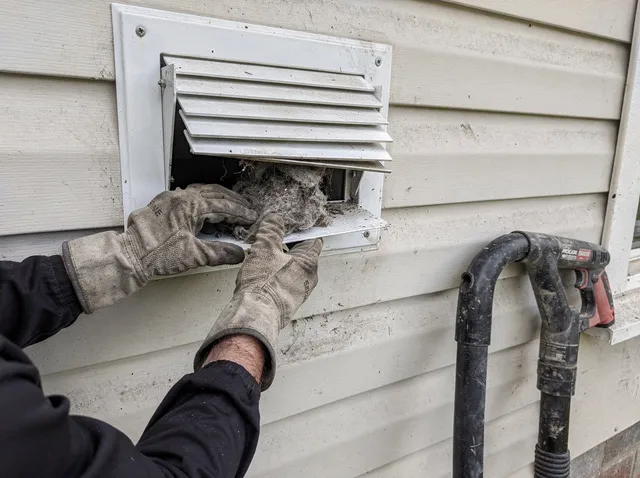 Dryer Exhaust Vent Cleaning in Huntersville