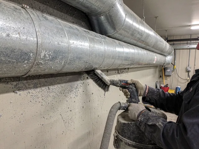 Industrial Dryer Vent Cleaning in Huntersville