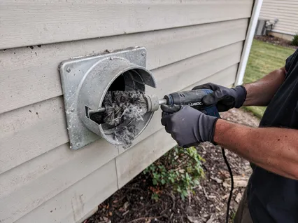 Residential Dryer Vent Cleaning in Huntersville