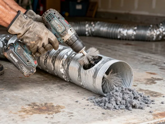 Professional duct cleaning by Huntersville Dryer Vent Cleaning in Huntersville