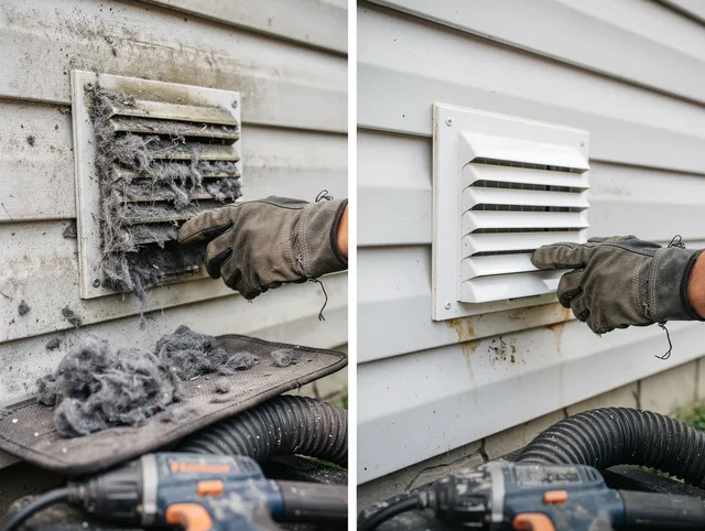 Residential dryer vent cleaning by Huntersville Dryer Vent Cleaning in Huntersville